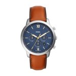Fossil Neutra Chronograph Brown Leather Men's Watch FS5453