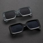2 Pairs Of Men's Premium Sense Fashion Trend Driving Travel Glasses
