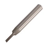 Straight Bit 3 32' 2.4MM X 1 2" Cut Solid Carbide 2 Flute 1 4" Shank