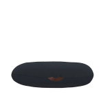 Round Floor Cushion- Black