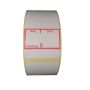 Butcher Scale 40X62MM Label White Pre-printed