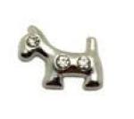 FLC98 - Dog Floating Charm For Floating Locket Necklace