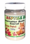 Reptile Resort Bath Hamster Sand 500G Rose Petal Scented