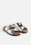 Two-strap Slides - Silver-coloured