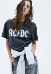 Oversized Printed T-Shirt - Grey