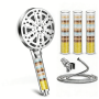 Filtered High Pressure Handheld Shower Head 5 Modes Adjustable Chrome