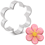 Scalloped Edge Flower Cookie Cutter – 9.52CM