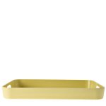 - Ava Bamboo Fibre Tray Big 41X31CM - Yellow