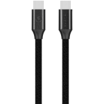 Volkano Weave Series Type-c To Type-c Cable 3M 60W - Black VK-20168-BK