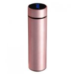 500ML Smart Thermos Water Bottle And Coffee Flask With Temperature Display Pink