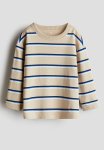 Long-sleeved T-Shirt - Beige Multi