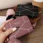 Classic MINI Pu Leather Credit Card Storage Bag - Stylish Zipper Coin Purse For Outdoors Travel And School