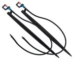 Blk Micro Rainjet Compl Swivel 360DEG