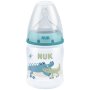 Nuk Temperature Control Bottle 150ML With Size 1 Silicone Teat 0-6M - Boy