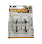 Adhesive Hooks 4PK