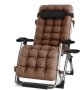 Folding Recliner Lounger Chair With Detachable Cushion