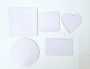 Sublimation Blanks : Fridge Magnets Heart Square Rectangle Circle Ttx