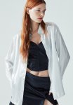 Satin Shirt - White