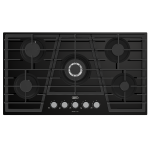 Defy DHG931 - 90CM 5 Burner Gas On Glass Hob