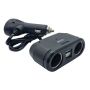 Car Socket Ports 2 And USB Ports 2 With Voltage Monitoring