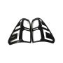 Black Tail Light Trim Set - Fits Toyota Hilux 2018 Non-oem