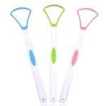 Tongue Scraper Cleaner Tongue Coating Cleaning Scraper: Keep Your Breath Fresh On-the-go With Portable Oral Hygiene Care
