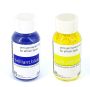 - Semi-permanent Hair Colour Powder Combo - Blue&yellow