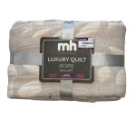 Hm Mist Quilted Throw Trellis 2 2.3CM