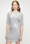 MINI Sequin T-Shirt Dress - Grey