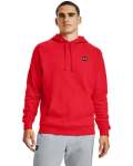 Men's Ua Rival Fleece Hoodie - Red Sm