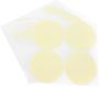 Removable Round Dot Stickers 100MM 200PCS Beige Peel And Stick Circle