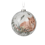 Xmas Ball 10CM Animal - Fox