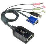 Aten USB Vga audio Virtual Media With Dual Output Kvm Adapter KA7178