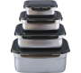 Generic Umai Stainless Steel Lunch Boxes 4 Containers Lunch Box 0 Thermoware