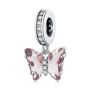 925 Sterling Silver Charm Butterfly Charm For Bracelet Charm For Women