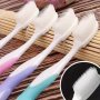 2PCS Soft Nano Manual Toothbrushes With Soft Bristles For Teeth Gums For Deep Cleaning Oral Care At Home For Daily Life