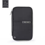 Family Size Passport Wallet-black- P-Travel