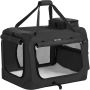 Feandrea Pet Transport Carrier Bag Black