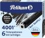 Pelican Pelikan 4001 TP/6 Fountain Pen Ink Cartridges -3 Pack - Violet