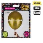 Balloon Giant 6PC Gold F 02