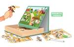 2 In 1 Farm Magnetic Puzzle And Drawing Board