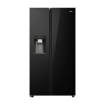 Haier 573L Black Side By Side Fridge HRF-768VNWIGBL Za