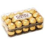 Ferrero Rocher Hazelnut And Milk Chocolate T30 Box 375G