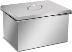 Drop In Ice Chest With Cover 304 Stainless Steel Drop In Cooler Included Drain-pipe And Drain Plug Drop In Ice Bin For Cold Wine