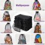 20 Pcs Black Organza Drawstring Gift Bags - Polyester Sheer Favor Bags For Jewelry Candy Wedding Party Small Business Packaging And Christmas Gifts