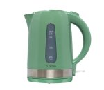 Elektra Cordless Plastic Kettle 1.7L - Green