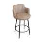 Alex Swivel Bar Chair Buffalo Grey - Large / Grey