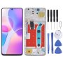 Original Lcd Screen For Honor X30I Digitizer Full Assembly With Frame Pink
