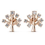 DESTINY Evie Tree Of Life Earrings With Swarovski Crystals