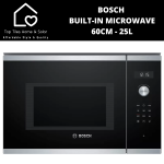 Bosch Series 6 - Metallic Built-in Microwave - 60CM - 25L